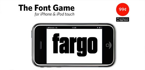 Font Game for iPhone