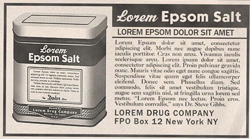 lorem epsom