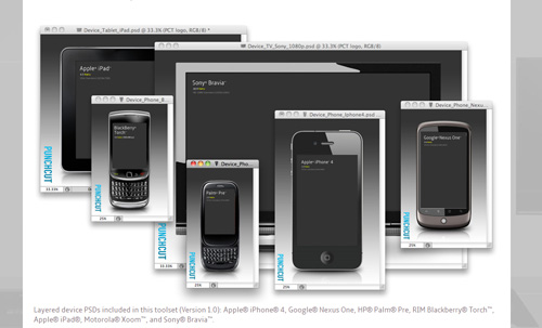 Plantillas interface