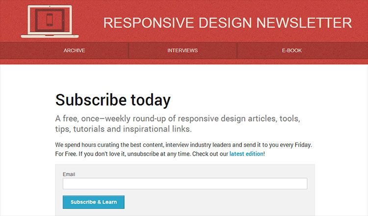 responsive-design-newsletter